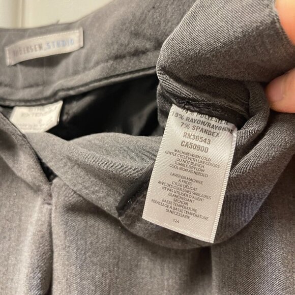 Van Heusen Studio Dress Pants Grey - Picture 5 of 9